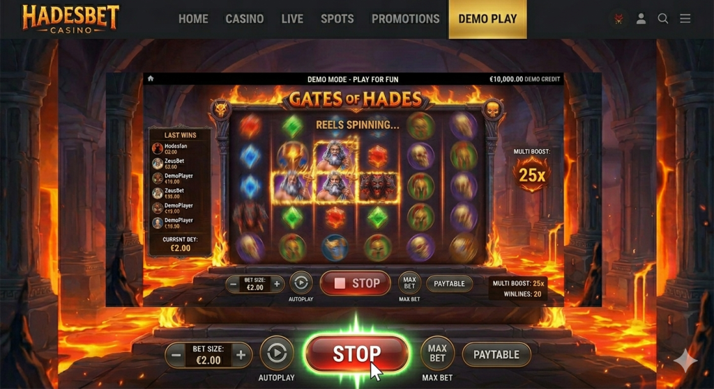 spin HadesBet casino
